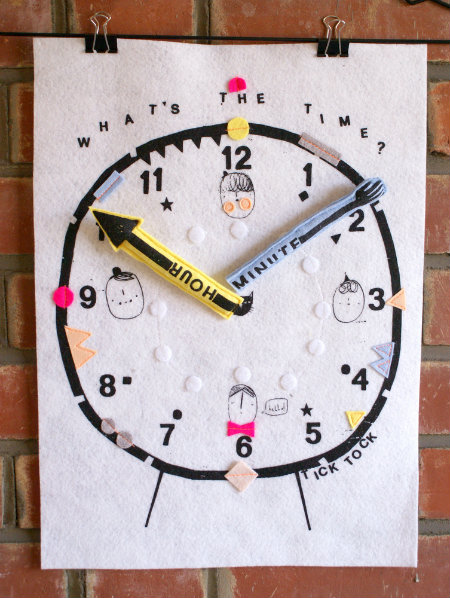 blog cct carlygledhill aw14 clock