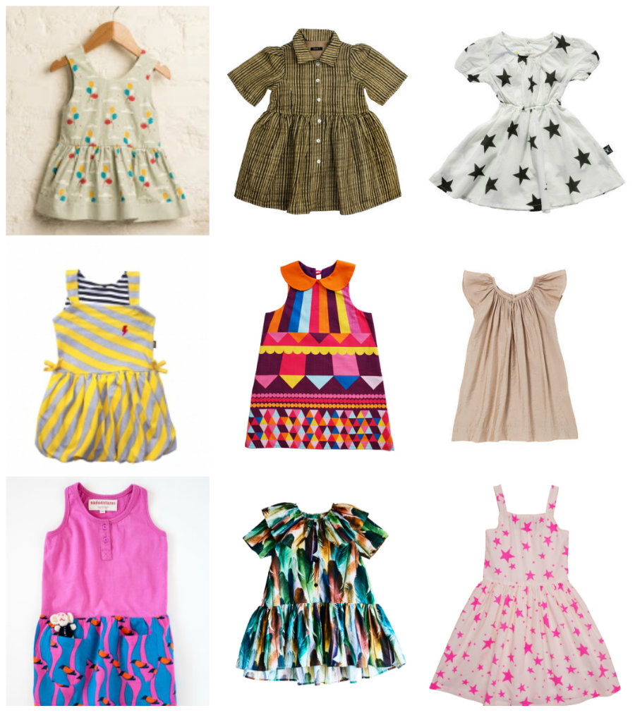Blog dresses collage