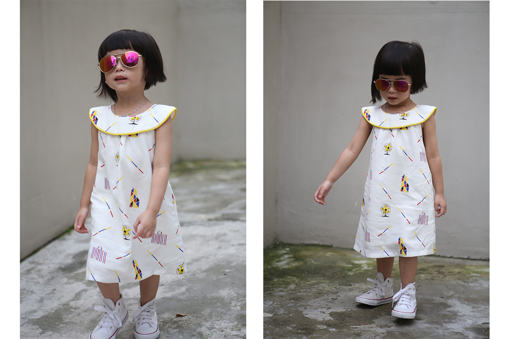 Junior Style Editorial - Guest Post By Ixora and Ayuko Eid Celebration Outfit from Oaks of Acorn #oaksofacorn #girlswear #eidoutfit €instagraminfluencer #juniorstyle #kidsfashion #kidswear #kidstyle