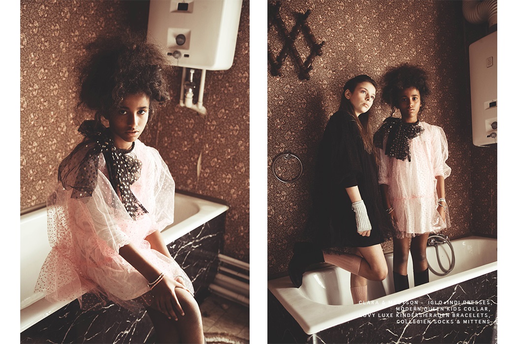 Editorial by Muriel Joye, Little House featuring independent Kids fashion brands
