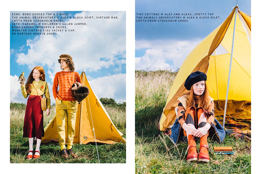 Hooligans Magazine Free The Birds Editorial by Leonie Freeman #kidsfashion #juniorstyle #leoniefreeman #editorial #kidsfashionmagazine #hooligansmagazine #ediorialphotography #birds #bobochoses