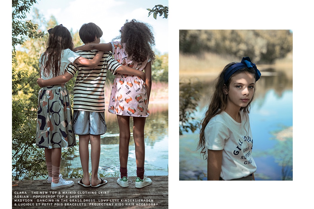 Editorial Dreamers By Photographer Olga Filenko #kidswear #kidsphotography #kidseditorial #fashionphotography #olgafilenko