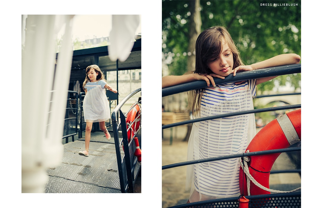 Editorial: Bonjour Paris By Evgenia Karica #evgeniakarica #kidswear #girlswear #kidseditorial