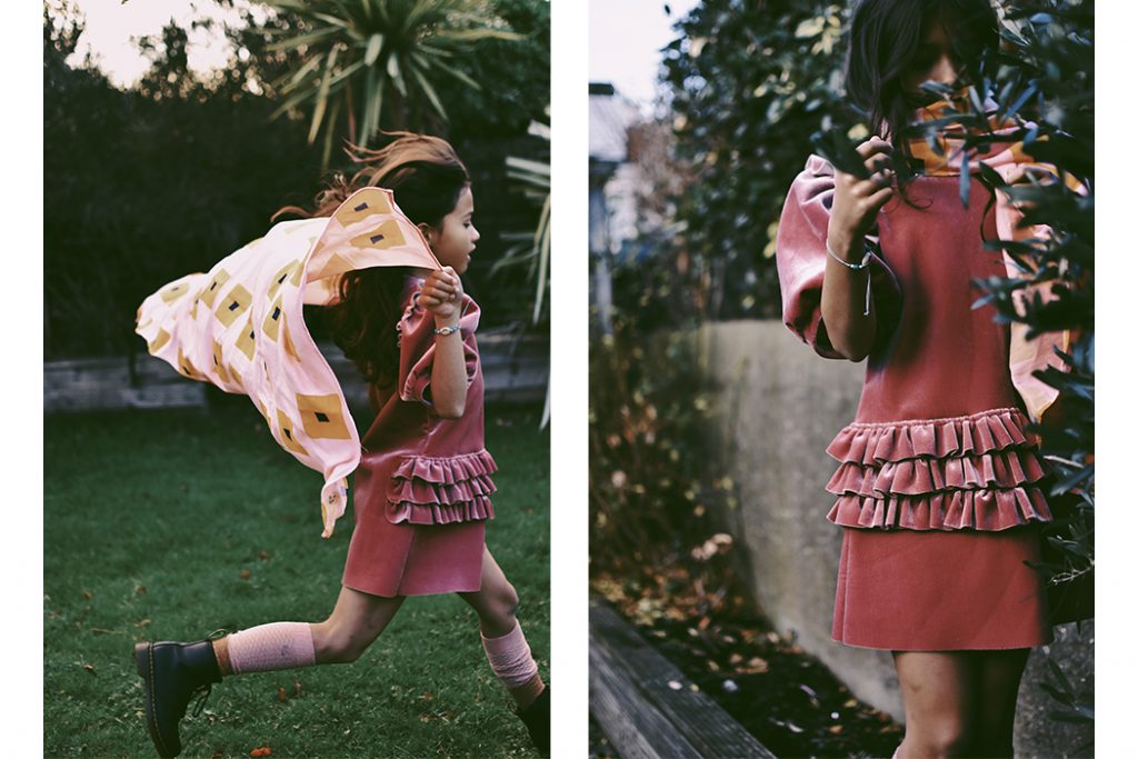 Imoimo Kids End of Autumn #imoimokids #girlsfashion #kidswear #autumn #girlswear #aw18 #velevetdresses