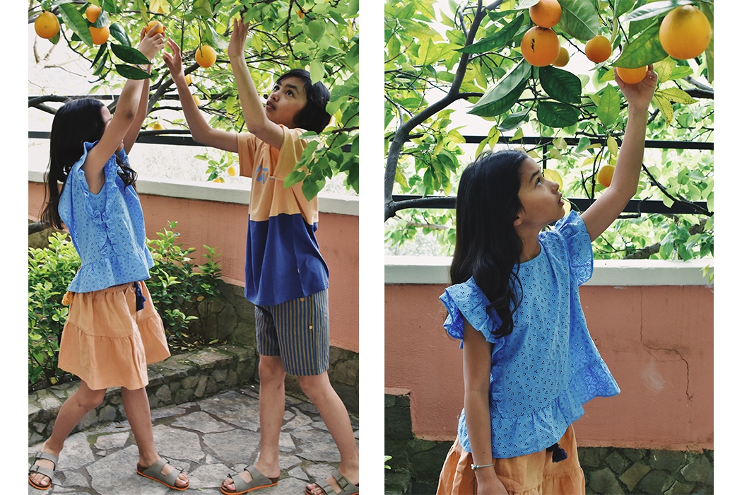 Neapolitan Dreams Featuring sustainable kidswear label Kaleidoscope Kids from Portugal by Anelia Alaudin 
