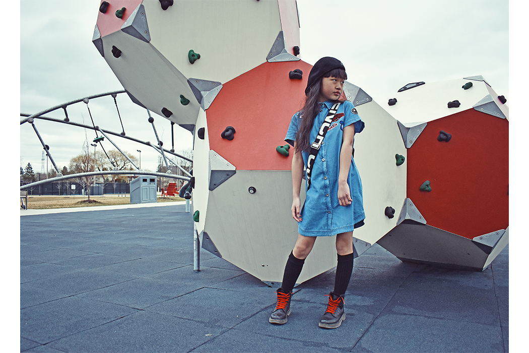 Loud Apparel; Queen of the Playground with Mini Style Setter Zoe. #kidsstyle #kidswear #loudapparel #guestpost