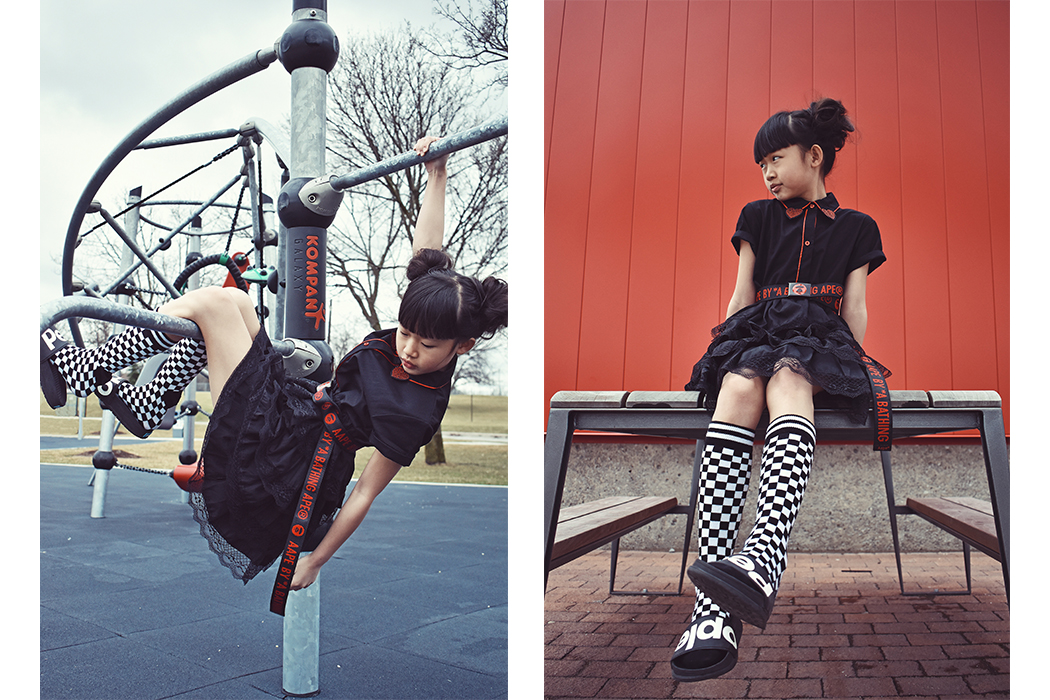Loud Apparel; Queen of the Playground with Mini Style Setter Zoe. #kidsstyle #kidswear #loudapparel #guestpost