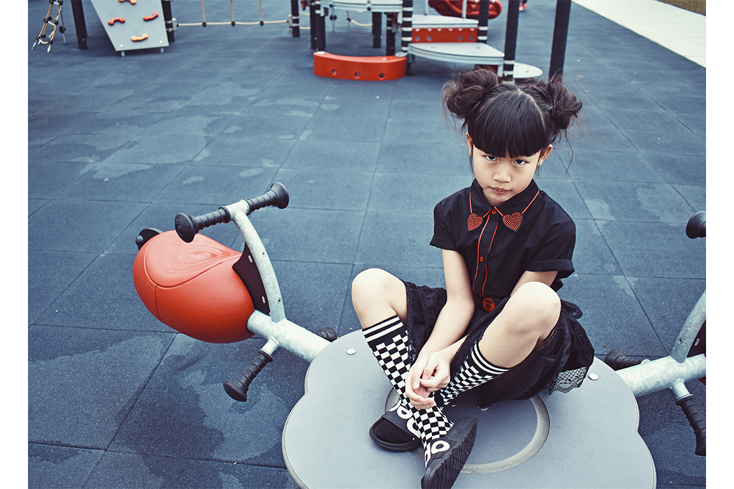 Loud Apparel; Queen of the Playground with Mini Style Setter Zoe. #kidsstyle #kidswear #loudapparel #guestpost