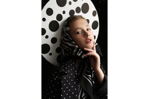 Editorial: Black & White By Anastasia Shestakova