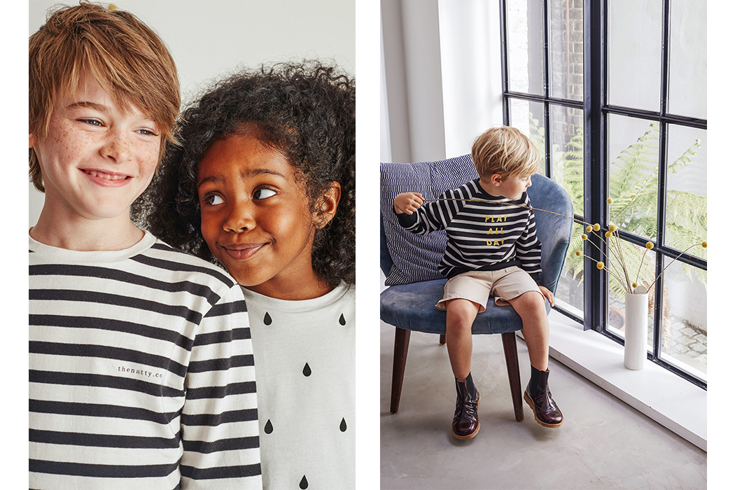 The Natty organic and ethically produced sustainable fashion and kidswear brand