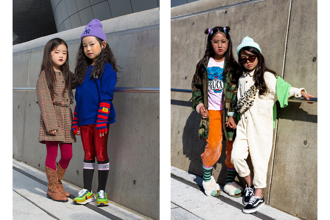 Mini Street Style At Seoul Fashion Week #streetstyle #kidsfashion #seoulfashionweek