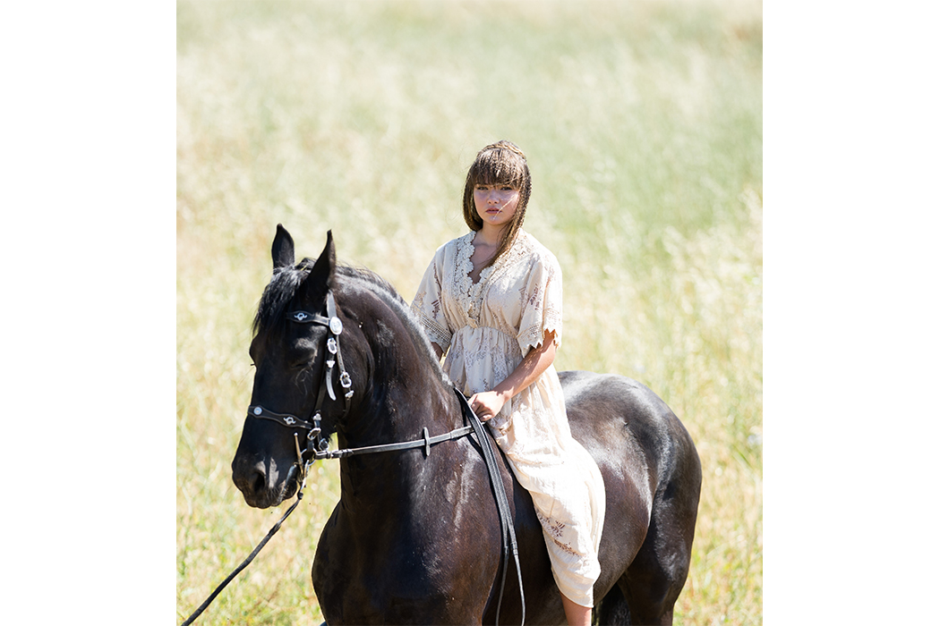 Editorial: Dior & Clara, editorial featuring a horse