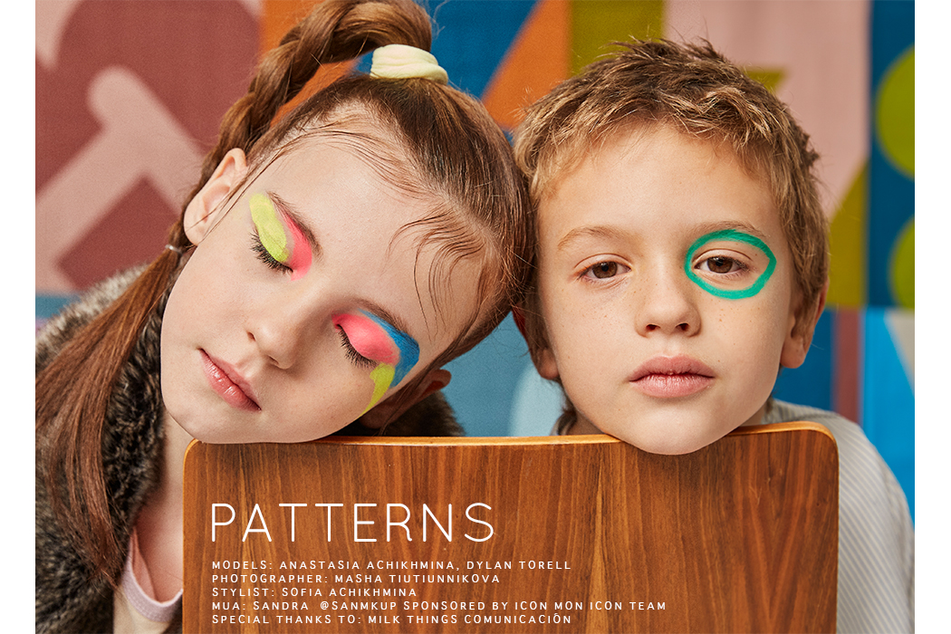 This editorial represents the way that kids can combine the clothes to have fun in different patterns and styles. 
