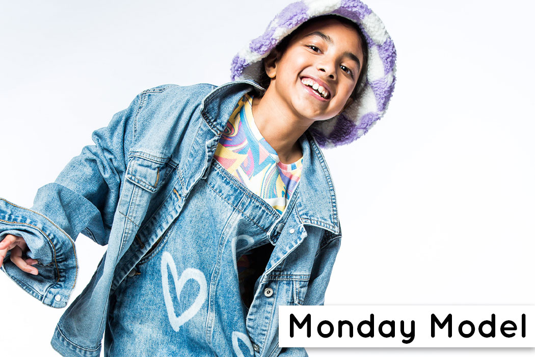Monday Model Feature: Child Model Lilly Uddin by Storme Sabine