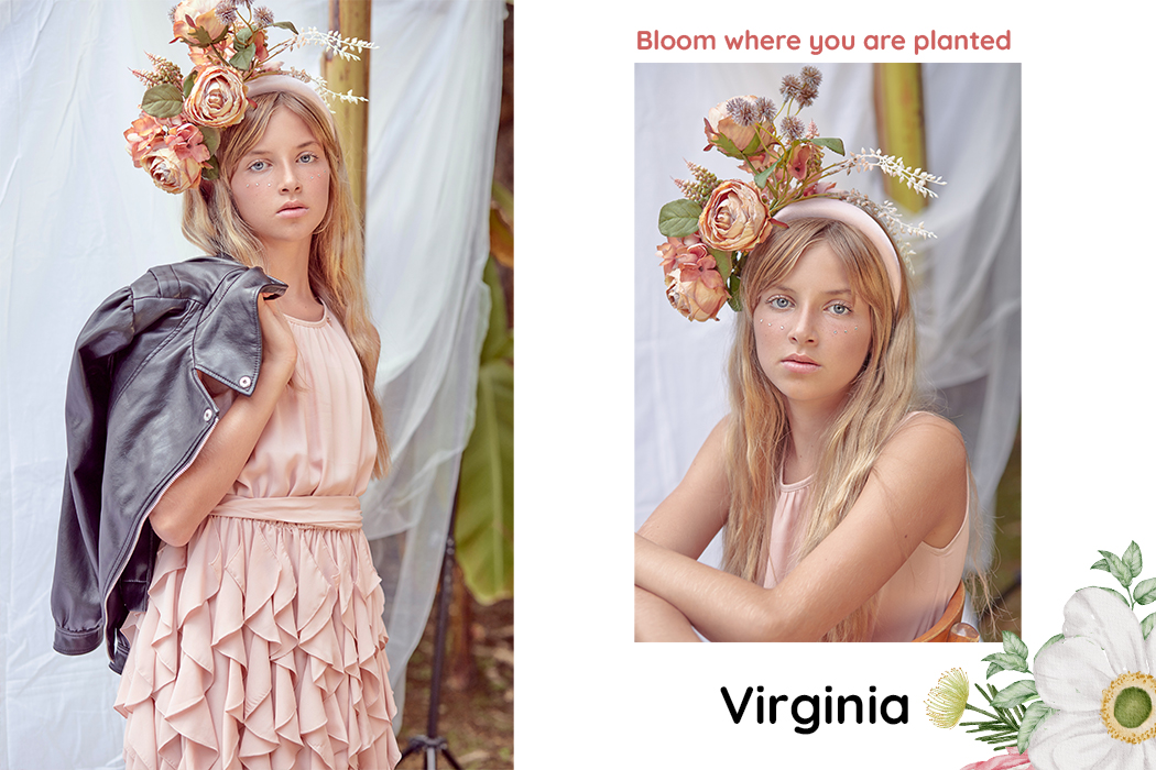 Bloom Where You Are Planted Child Model Feature
