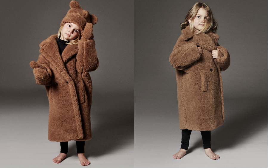 MAX MARA TEDDY COAT FOR KIDS. - Junior Style